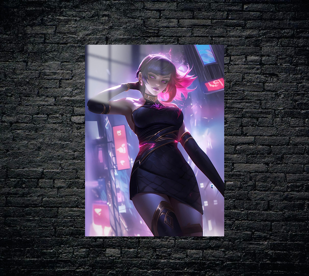 League of Legends LOL Evelynn Metal Poster 529