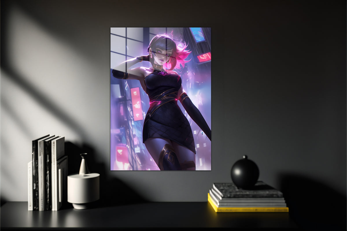 League of Legends LOL Evelynn Metal Poster 529