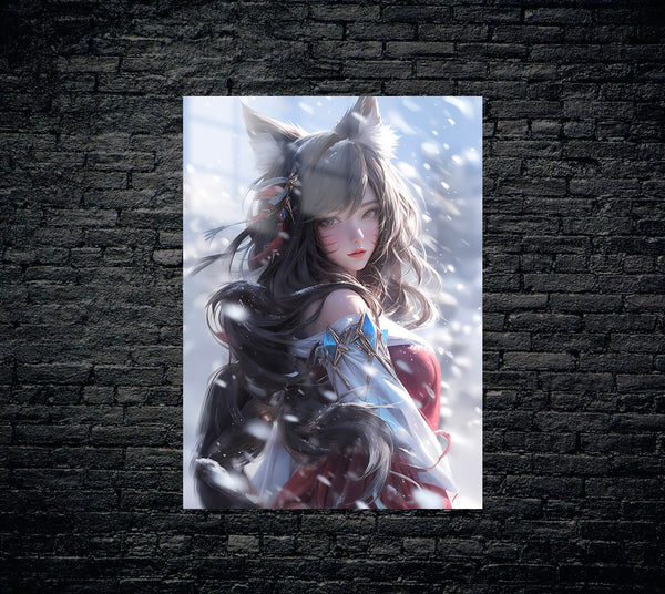 League of Legends LOL Ahri Metal Poster 530