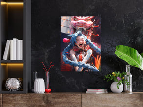 Arcane Jinx League of Legends LOL Metal Poster 532