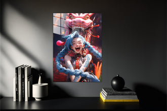 Arcane Jinx League of Legends LOL Metal Poster 532