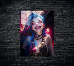 Arcane Jinx League of Legends LOL Metal Poster 533