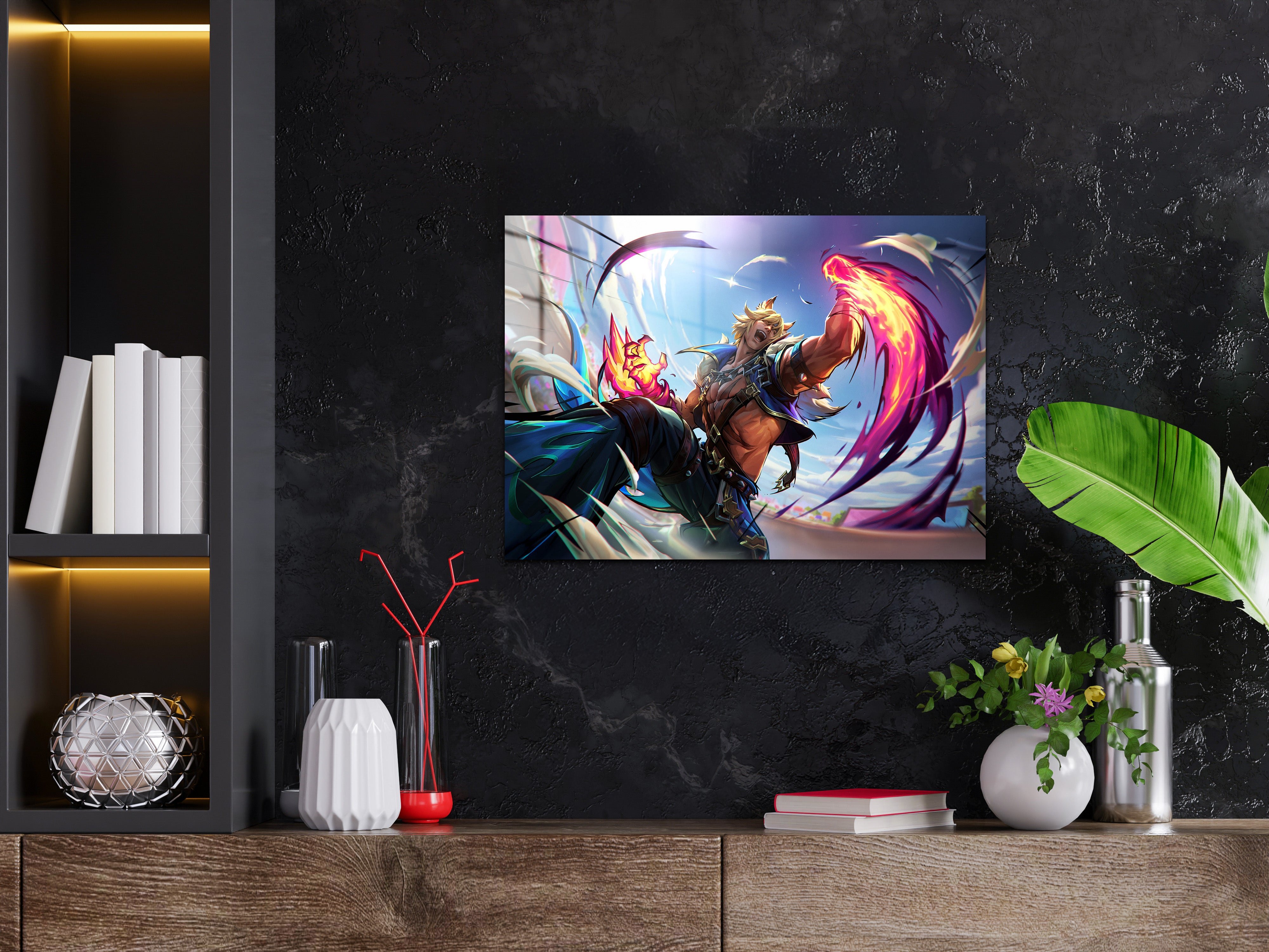 League of Legends LOL Sett Metal Poster 526