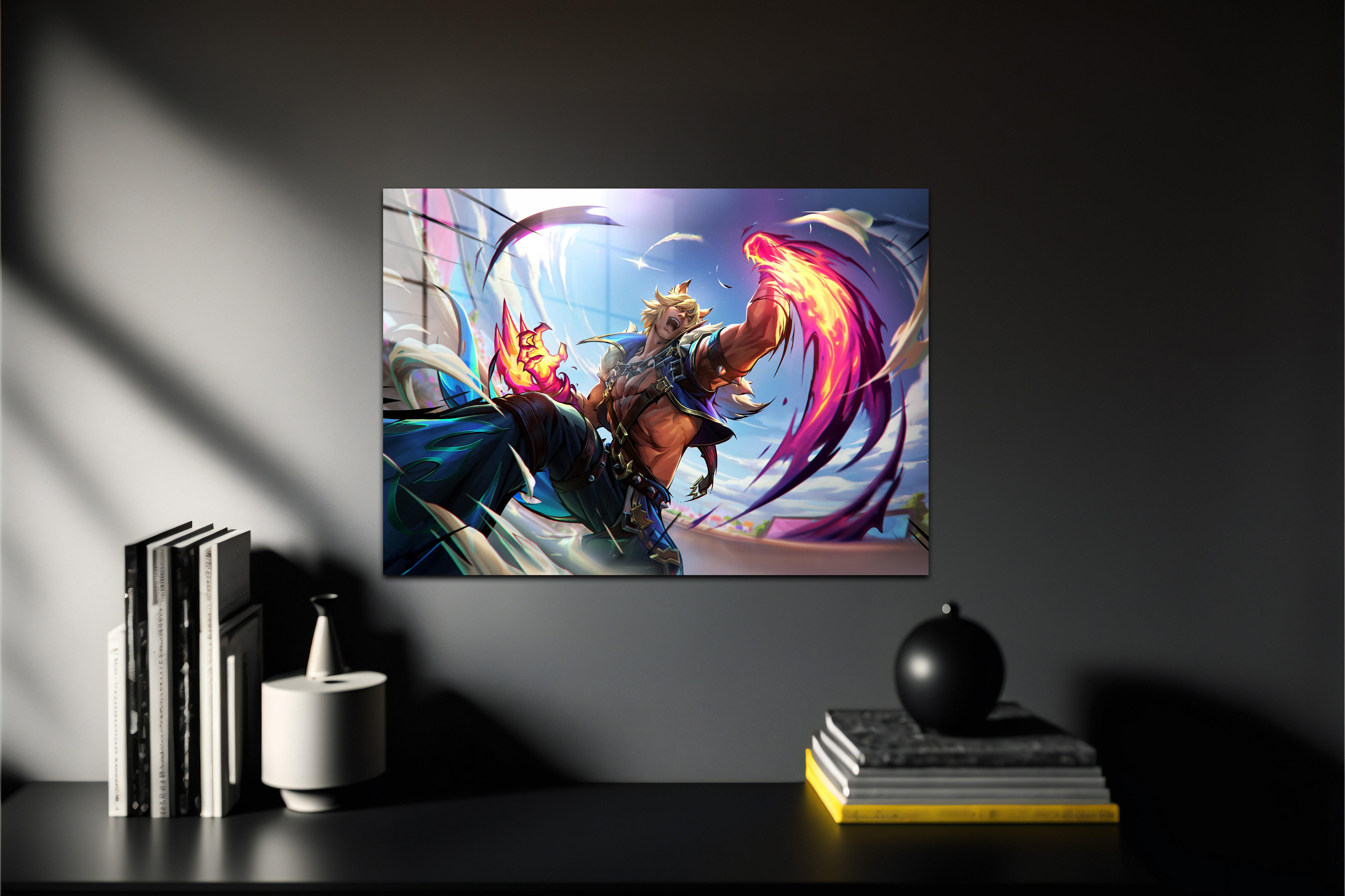 League of Legends LOL Sett Metal Poster 526