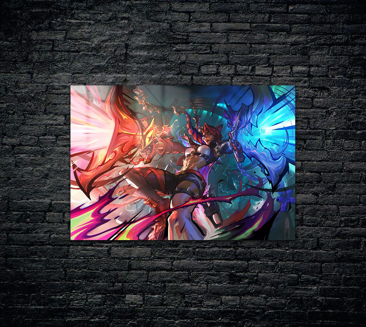 League of Legends LOL Samira Metal Poster 538