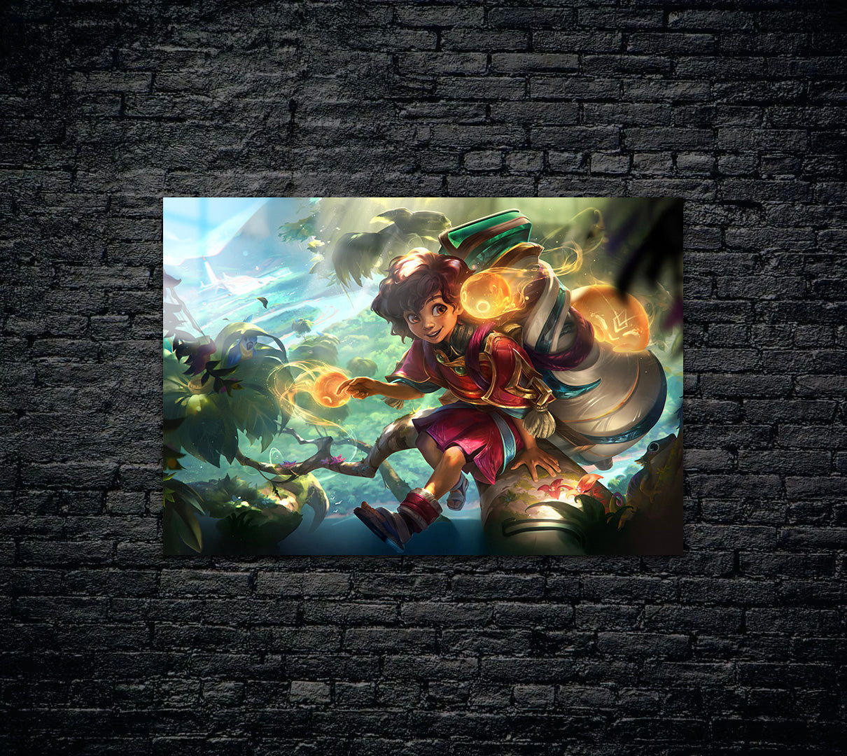 League of Legends LOL Milio Metal Poster 539