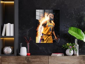 Lebron James Metal Poster 1438