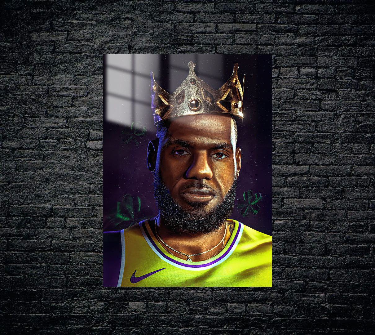 Lebron James Metal Poster 1439