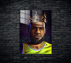 Lebron James Metal Poster 1439