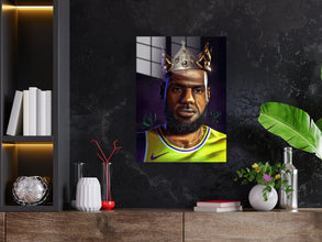 Lebron James Metal Poster 1439