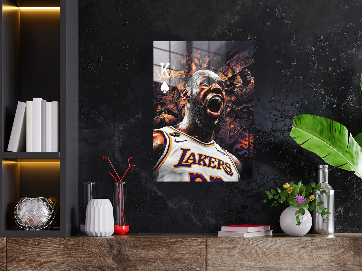 Lebron James Metal Poster 1440