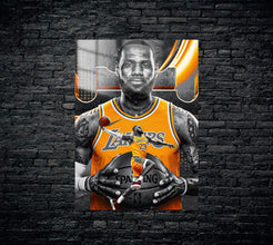 Lebron James Metal Poster 1430