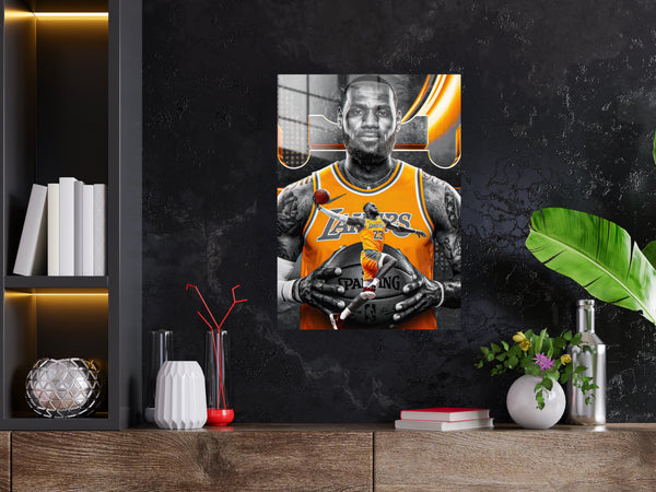 Lebron James Metal Poster 1430
