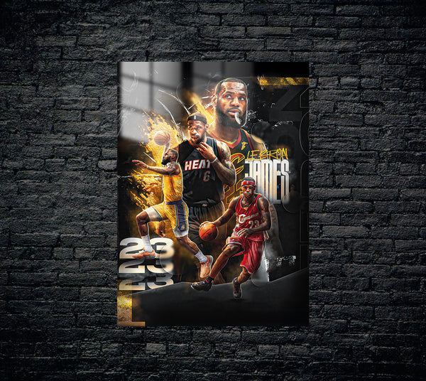 Lebron James Metal Poster 1431
