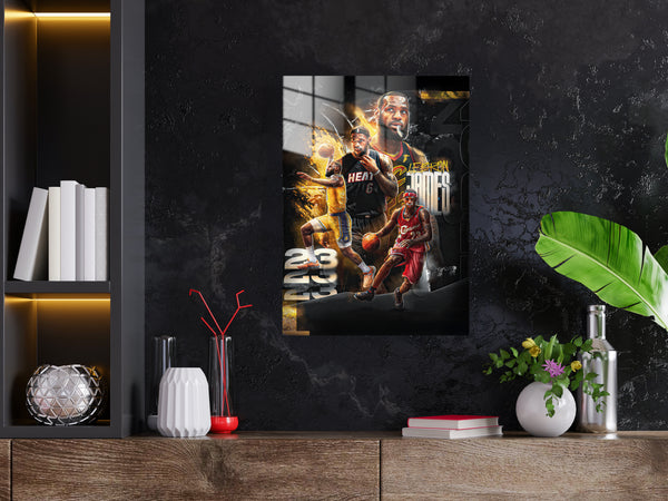 Lebron James Metal Poster 1431