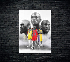 Lebron James Metal Poster 1433