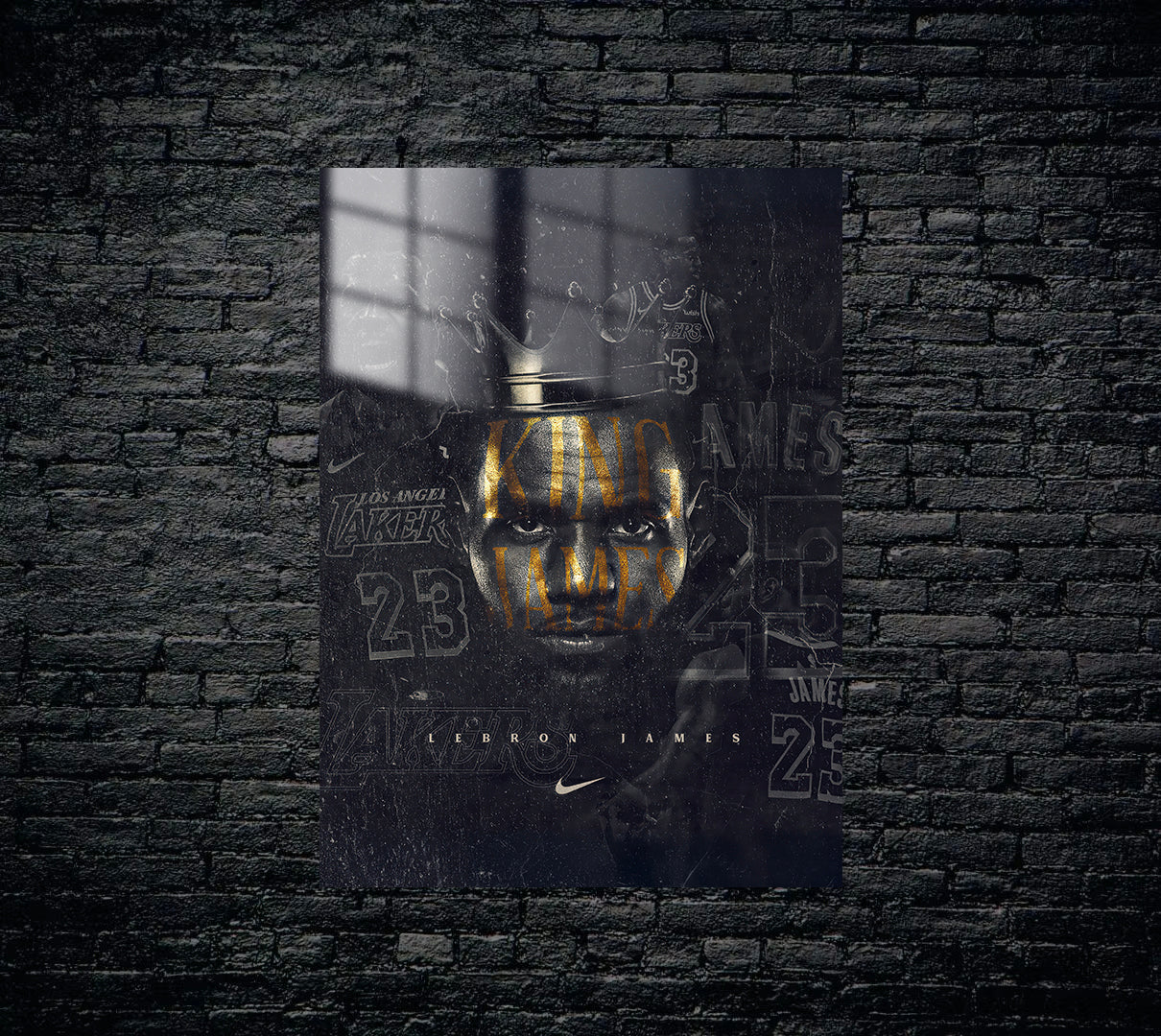 Lebron James Metal Poster 1434