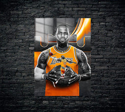 Lebron James Metal Poster 1436