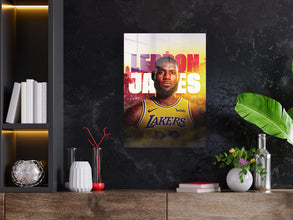 Lebron James Metal Poster 1437