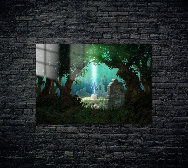 Legend of Zelda Metal Poster 541
