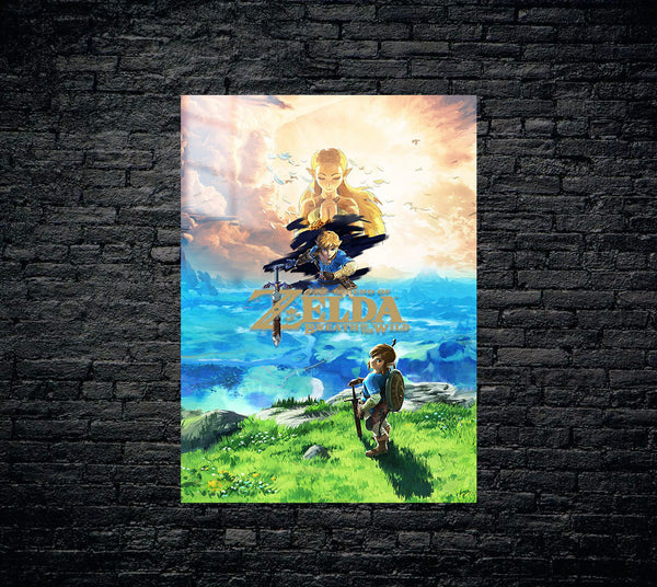 Legend of Zelda Metal Poster 546