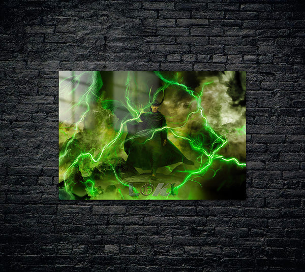 Loki Metal Poster 1025