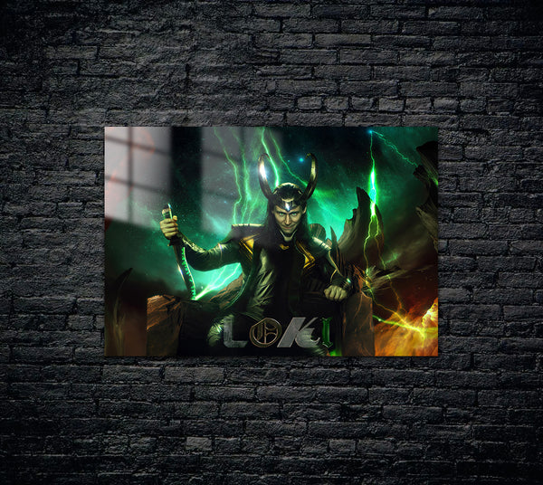 Loki Metal Poster 1026