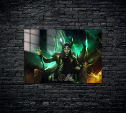 Loki Metal Poster 1026