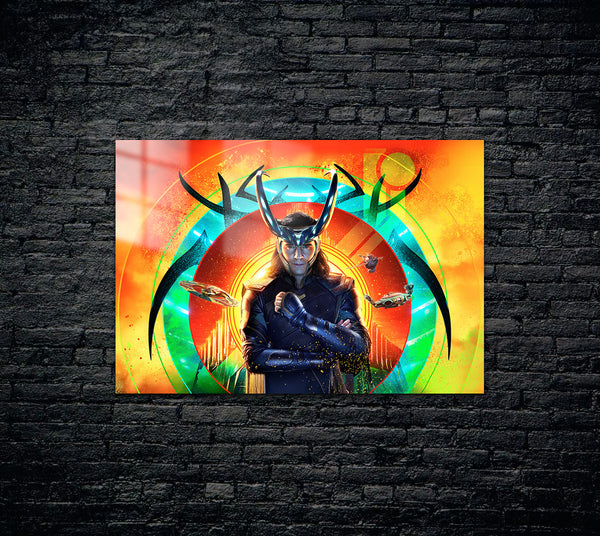 Loki Metal Poster 1028