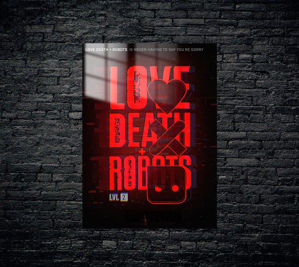 Love Death and Robots Metal Poster 1030