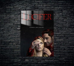 Lucifer Metal Poster 1011