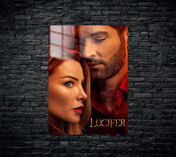 Lucifer Metal Poster 1012