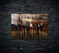Lucifer Metal Poster 1013