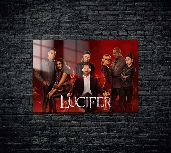 Lucifer Metal Poster 1014