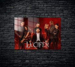 Lucifer Metal Poster 1014