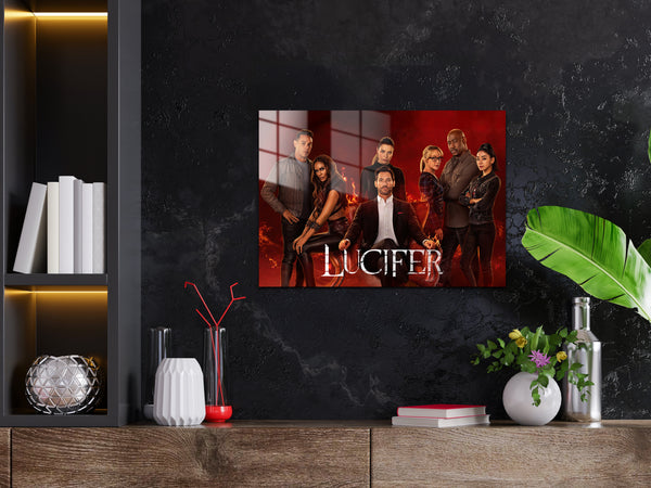 Lucifer Metal Poster 1014
