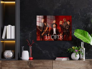 Lucifer Metal Poster 1014