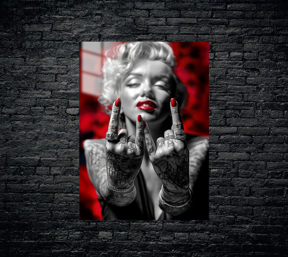 Marilyn Monroe Metal Poster 1274