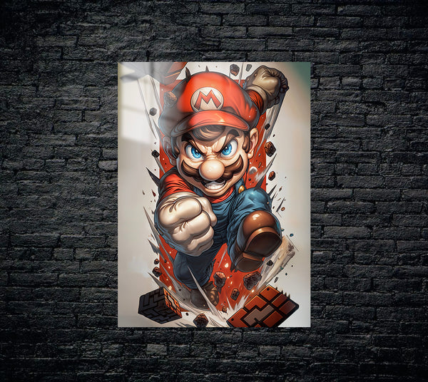 Super Mario Metal Poster 552