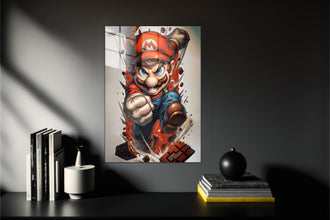 Super Mario Metal Poster 552