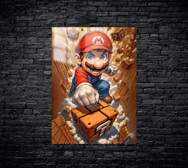 Super Mario Metal Poster 553