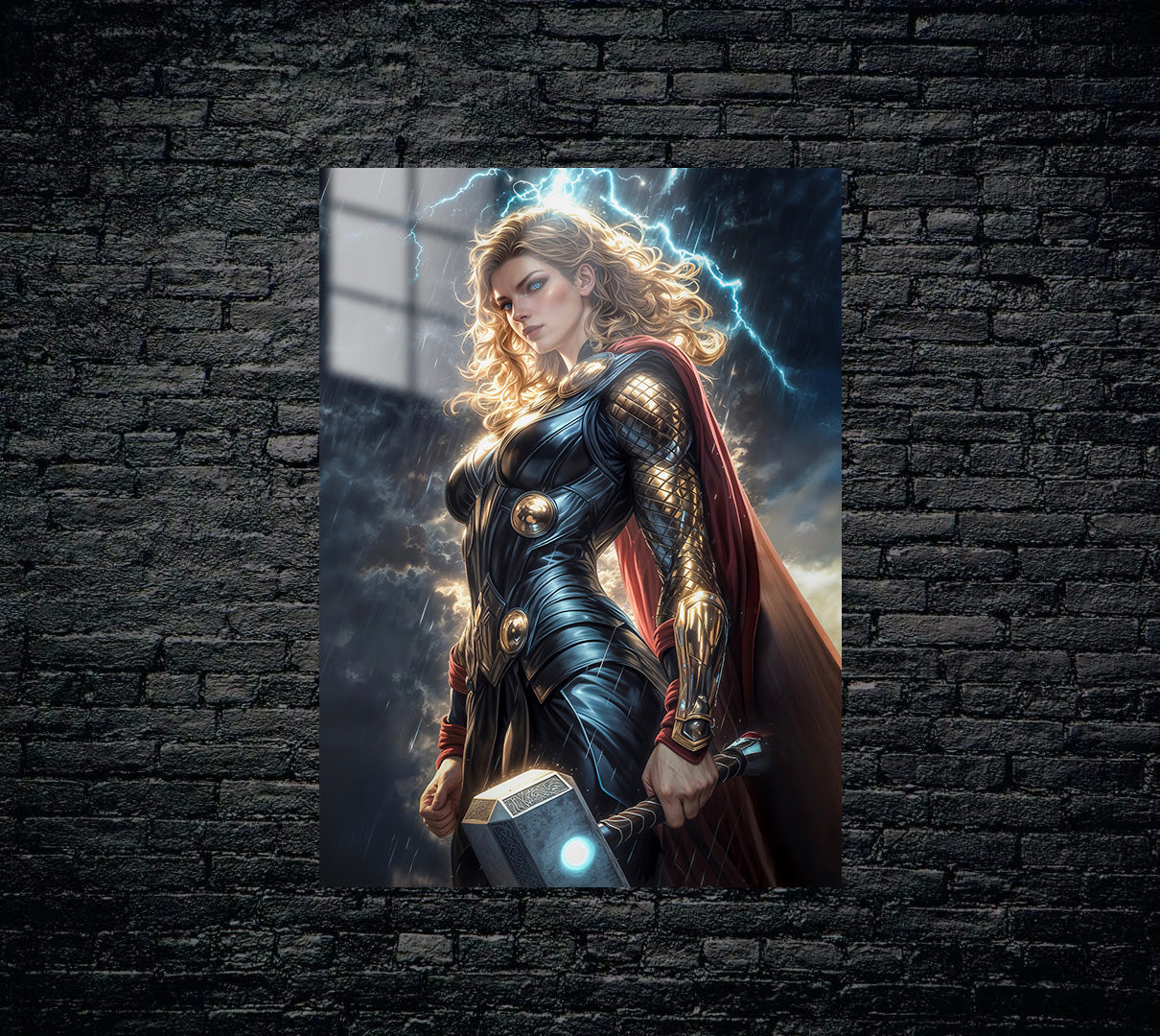Thor Kadın Metal Poster 560