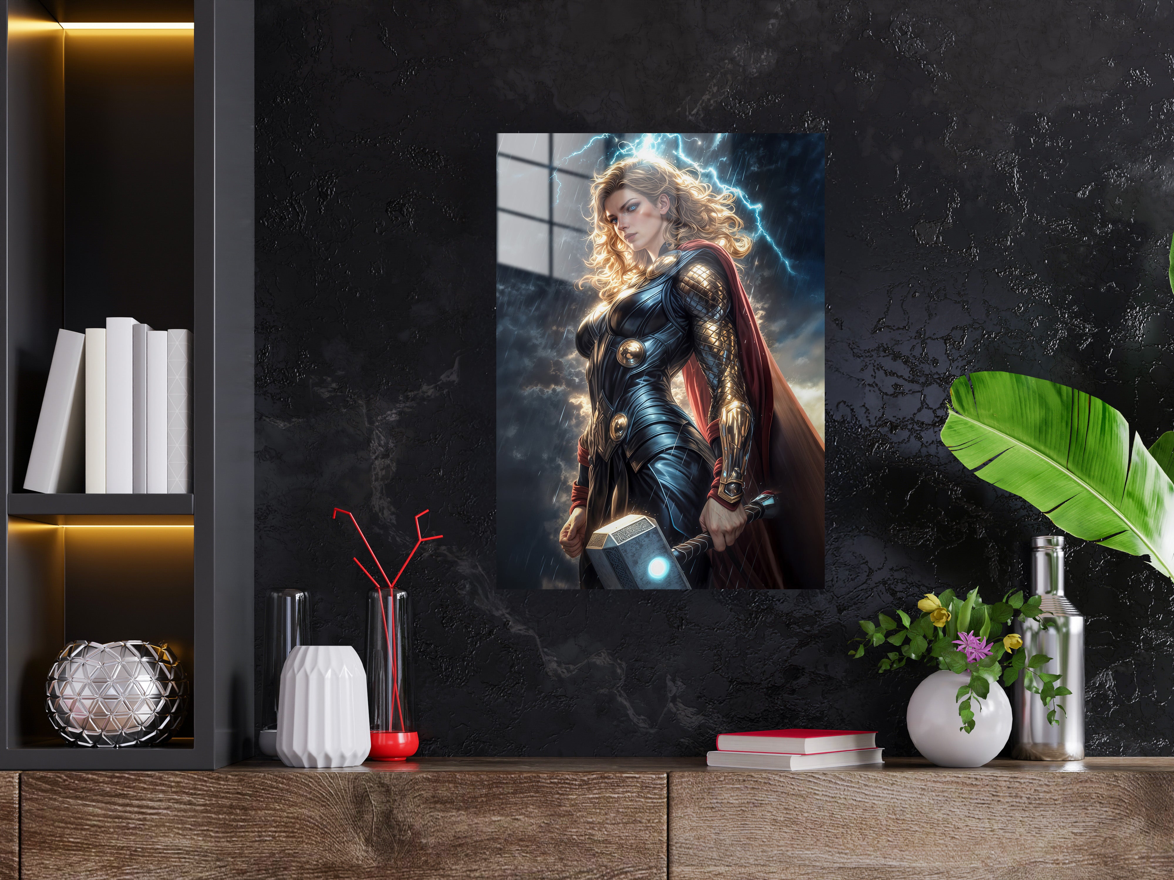 Thor Kadın Metal Poster 560