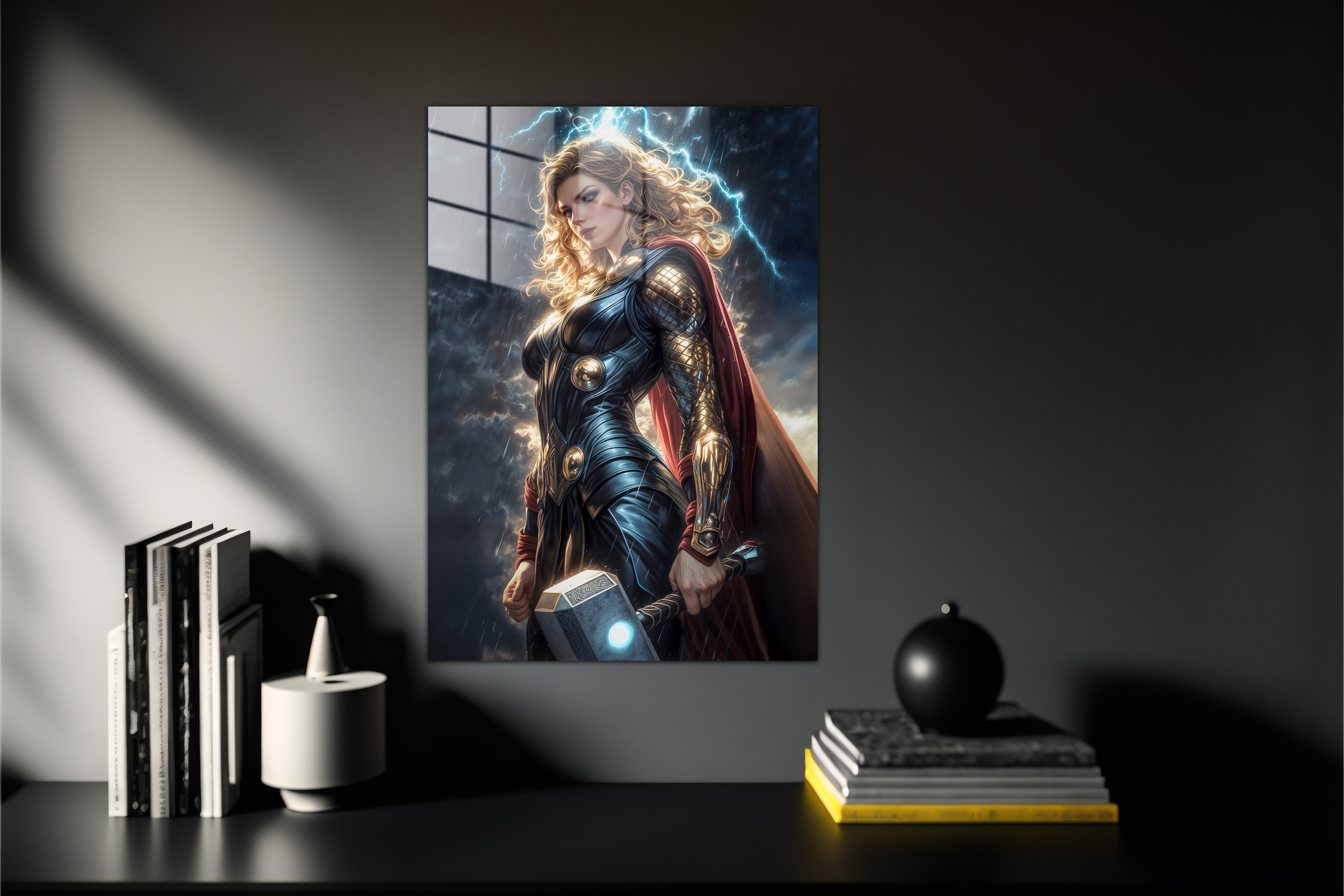 Thor Kadın Metal Poster 560