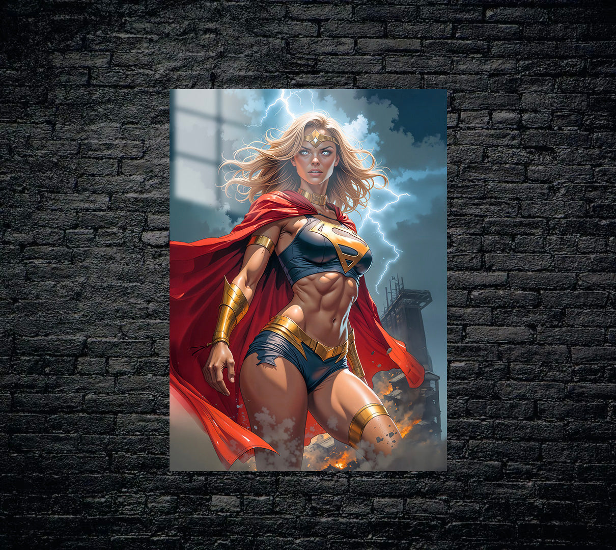 Superwoman Metal Poster 563
