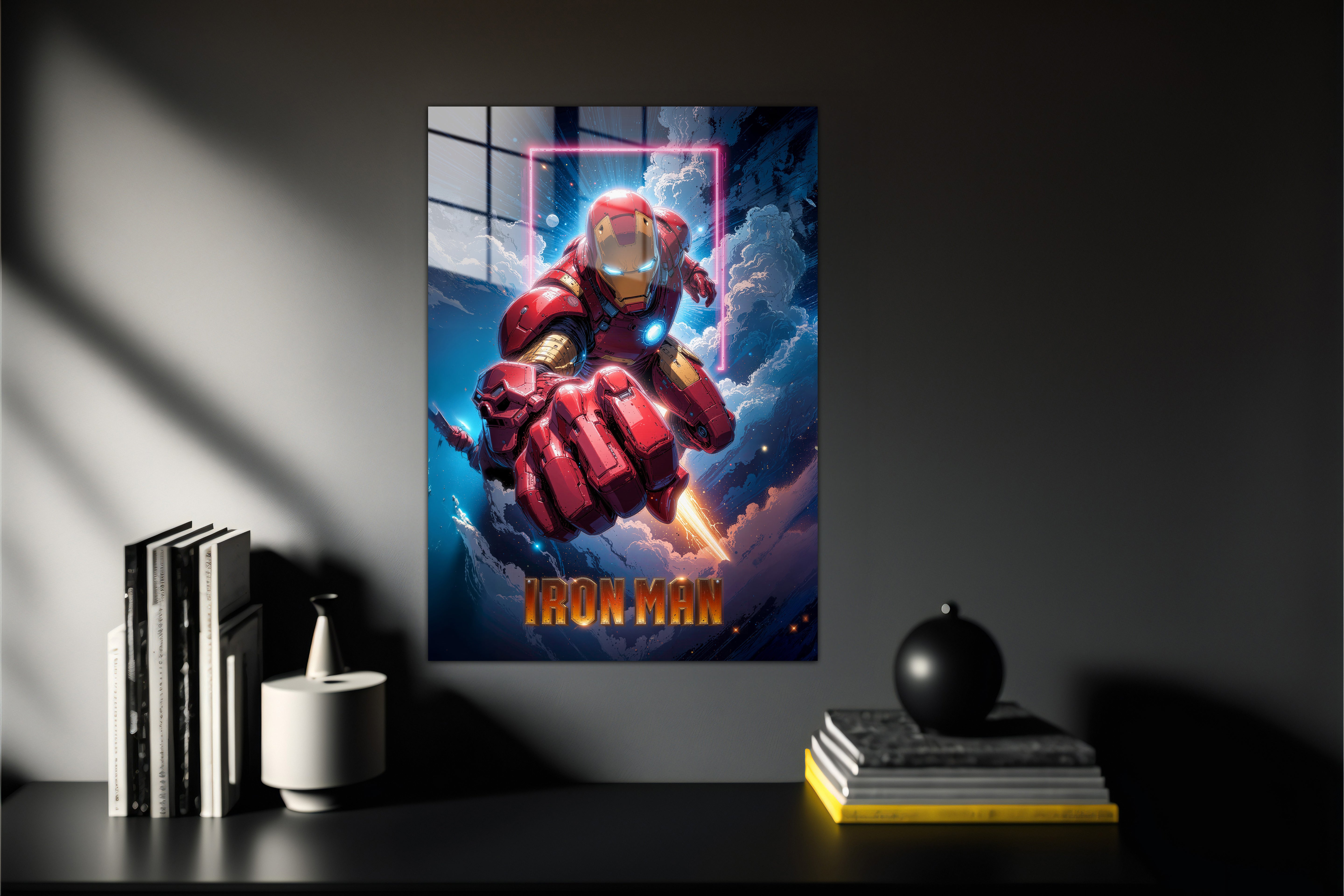 Ironman Metal Poster 566
