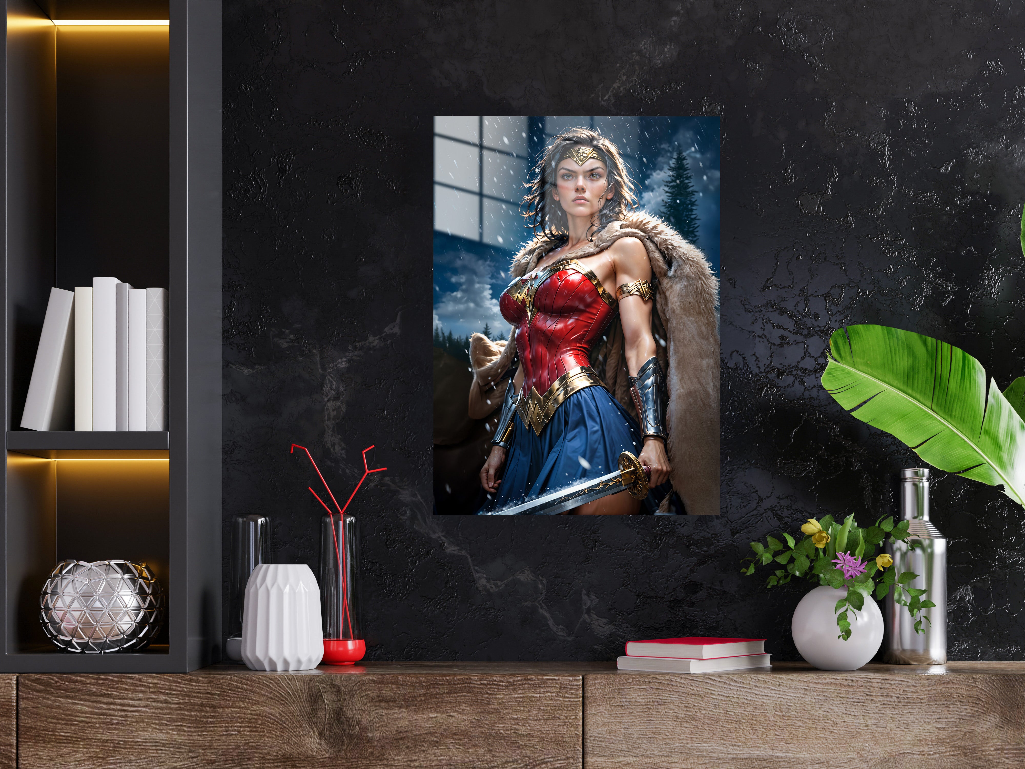 Wonder Woman Metal Poster 574