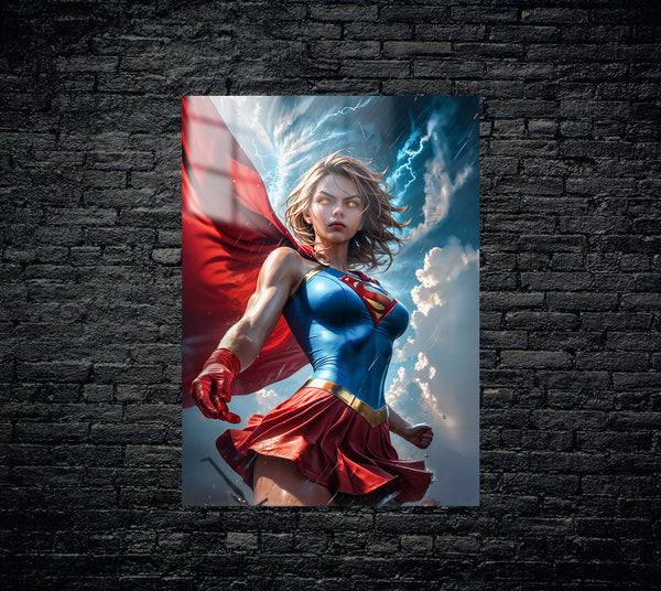 DC Superwoman Metal Poster 575