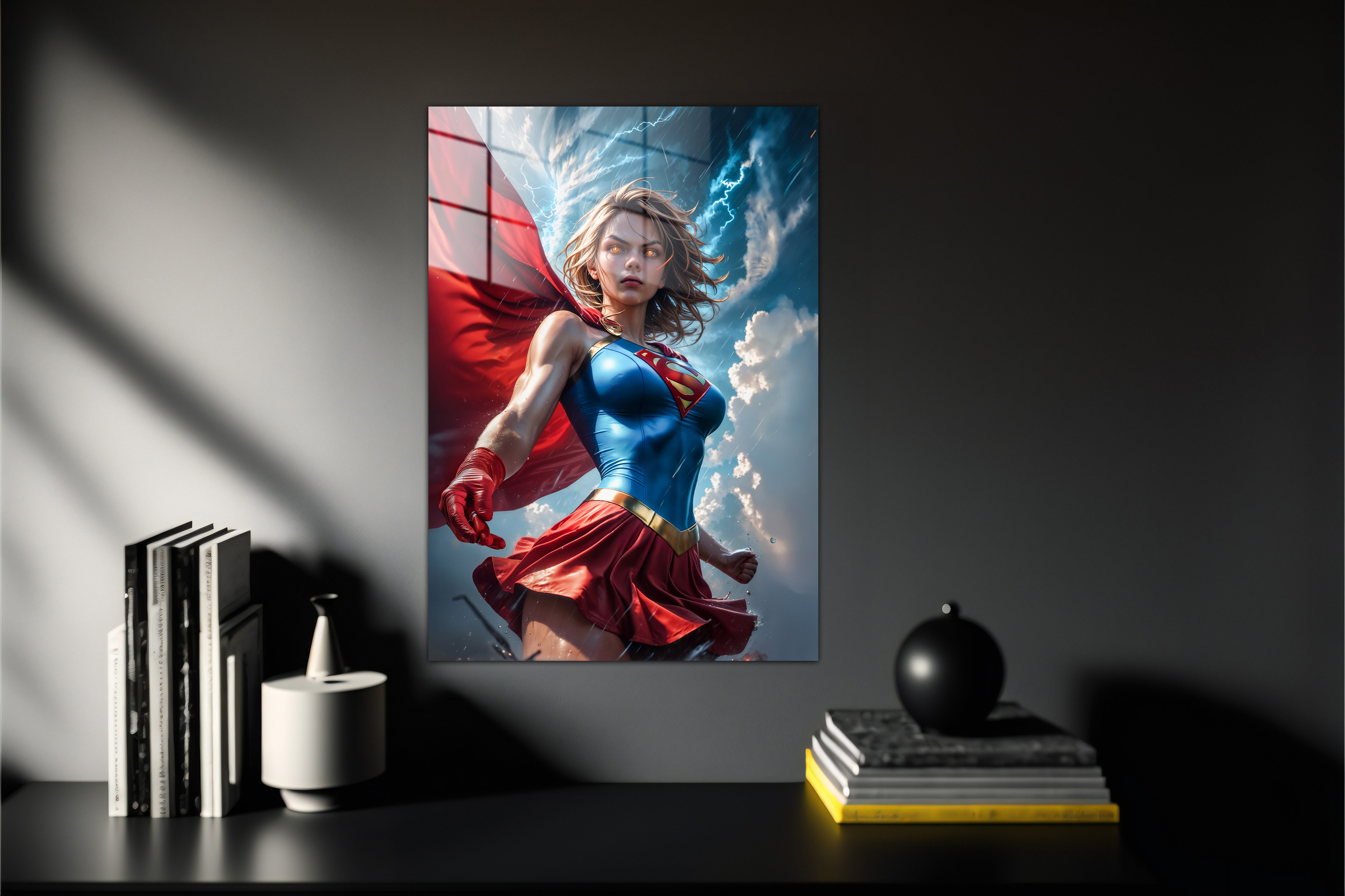 Superwoman Metal Poster 575