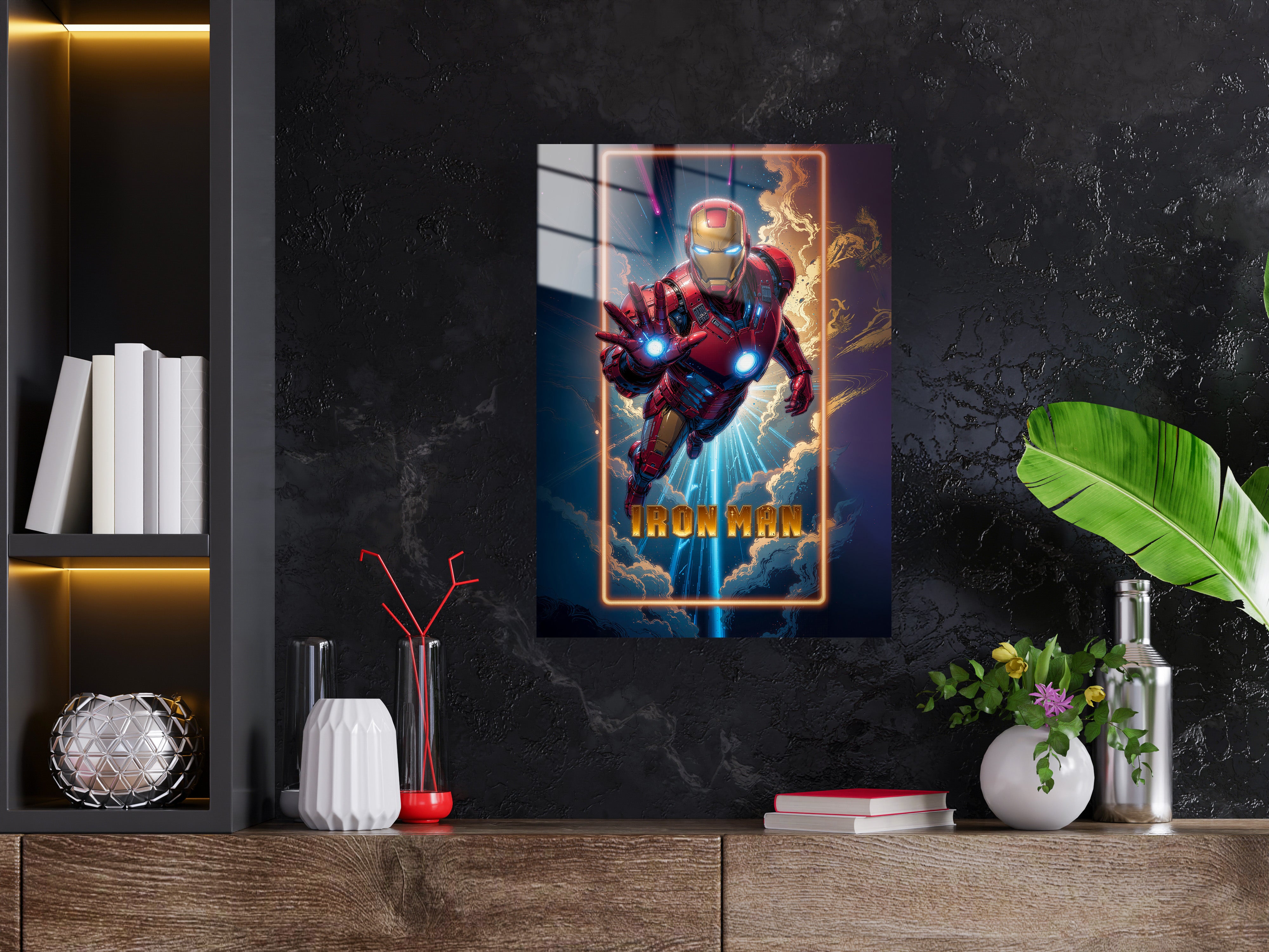 Ironman Metal Poster 565